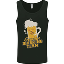 German Drinking Team Beer Football Stag Doo Mens Vest Tank Top Black