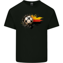 German Football Germany Soccer Ball Flag Kids T-Shirt Childrens Black