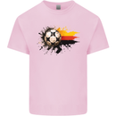 German Football Germany Soccer Ball Flag Kids T-Shirt Childrens Light Pink