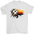 German Football Germany Soccer Ball Flag Mens T-Shirt 100% Cotton White