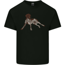 German Shorthaired Pointer Dog Mens Cotton T-Shirt Tee Top Black