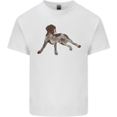 German Shorthaired Pointer Dog Mens Cotton T-Shirt Tee Top White