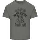 German Viking Kids T-Shirt Childrens Charcoal