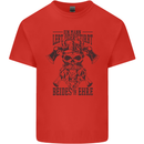 German Viking Kids T-Shirt Childrens Red
