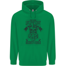 German Viking Mens 80% Cotton Hoodie Irish Green