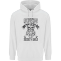 German Viking Mens 80% Cotton Hoodie White