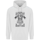 German Viking Mens 80% Cotton Hoodie White