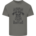 German Viking Mens Cotton T-Shirt Tee Top Charcoal