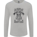 German Viking Mens Long Sleeve T-Shirt Sports Grey