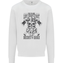 German Viking Mens Sweatshirt Jumper White