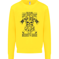 German Viking Mens Sweatshirt Jumper Yellow