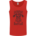 German Viking Mens Vest Tank Top Red
