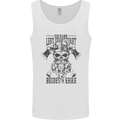 German Viking Mens Vest Tank Top White