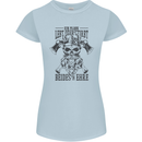 German Viking Womens Petite Cut T-Shirt Light Blue