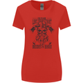 German Viking Womens Wider Cut T-Shirt Red