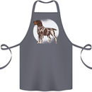 German Wirehaired Pointer Dog Cotton Apron 100% Organic Steel