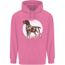 German Wirehaired Pointer Dog Mens 80% Cotton Hoodie Azelea