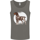 German Wirehaired Pointer Dog Mens Vest Tank Top Charcoal