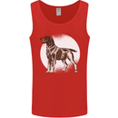 German Wirehaired Pointer Dog Mens Vest Tank Top Red