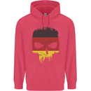 Germany Skull German Gym Biker Flag Childrens Kids Hoodie Heliconia
