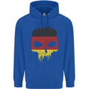 Germany Skull German Gym Biker Flag Childrens Kids Hoodie Royal Blue