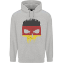 Germany Skull German Gym Biker Flag Childrens Kids Hoodie Sports Grey
