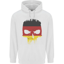 Germany Skull German Gym Biker Flag Childrens Kids Hoodie White