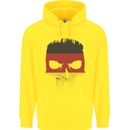 Germany Skull German Gym Biker Flag Childrens Kids Hoodie Yellow