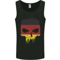 Germany Skull German Gym Biker Flag Mens Vest Tank Top Black