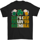 a black t - shirt that says get's get ready to stumble