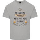 Getting Married Funny Marriage Beer Stag Doo Do Mens Cotton T-Shirt Tee Top Sports Grey