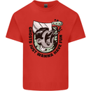 Ghosts Just Wanna Have Fun Halloween Kids T-Shirt Childrens Red