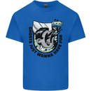 Ghosts Just Wanna Have Fun Halloween Kids T-Shirt Childrens Royal Blue