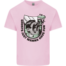 Ghosts Just Wanna Have Fun Halloween Mens Cotton T-Shirt Tee Top Light Pink