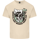 Ghosts Just Wanna Have Fun Halloween Mens Cotton T-Shirt Tee Top Natural