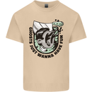 Ghosts Just Wanna Have Fun Halloween Mens Cotton T-Shirt Tee Top Sand