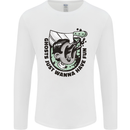 Ghosts Just Wanna Have Fun Halloween Mens Long Sleeve T-Shirt White