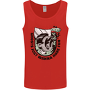 Ghosts Just Wanna Have Fun Halloween Mens Vest Tank Top Red