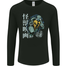 Giant Snapping Turtle Mens Long Sleeve T-Shirt Black