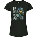Giant Snapping Turtle Womens Petite Cut T-Shirt Black