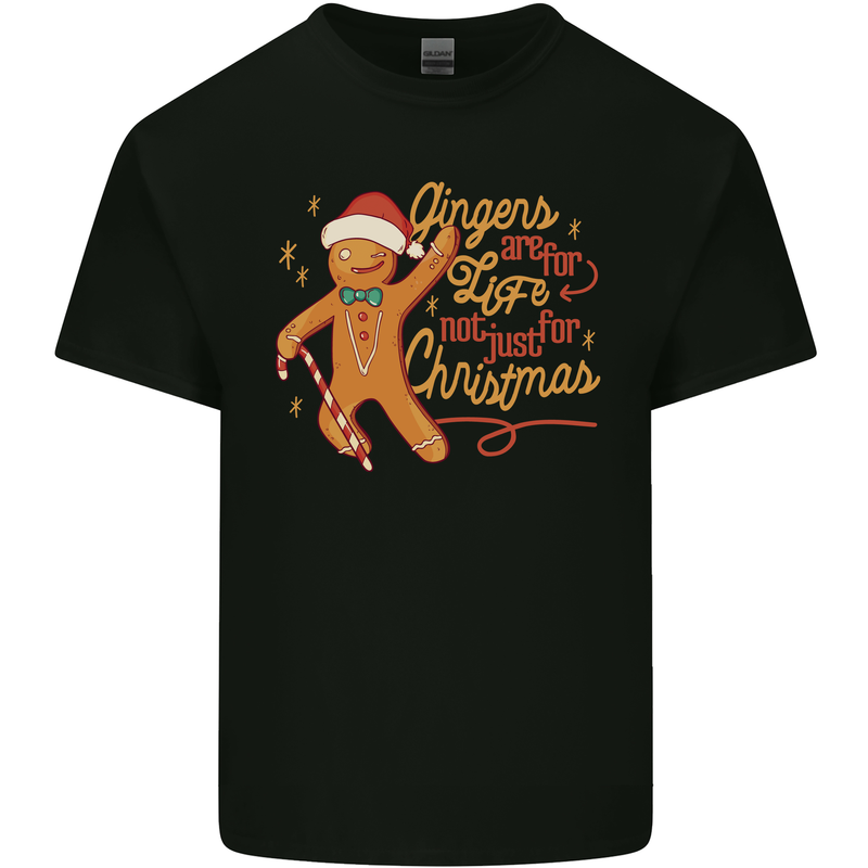 Gingers are for Life Funny Christmas Xmas Kids T-Shirt Childrens Black