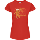 Gingers are for Life Funny Christmas Xmas Womens Petite Cut T-Shirt Red