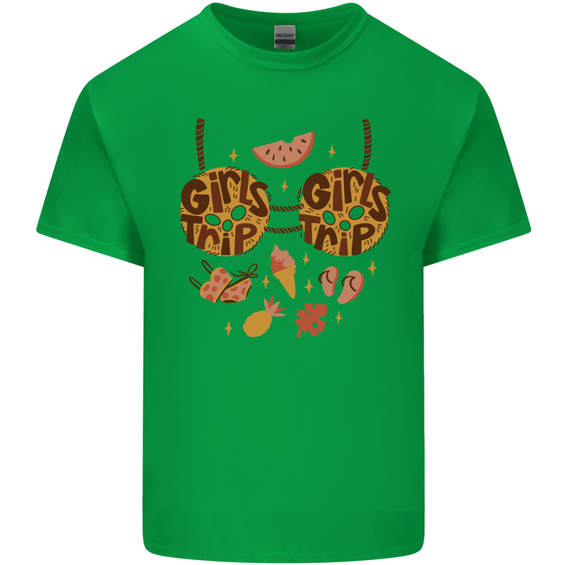 Girls Trip Fancy Dress Costume Holiday Mens Cotton T-Shirt Tee Top Irish Green