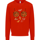 Girls Trip Fancy Dress Costume Holiday Mens Sweatshirt Jumper Bright Red