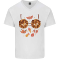 Girls Trip Fancy Dress Costume Holiday Mens V-Neck Cotton T-Shirt White