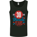 Glorious 30 Years 30th Birthday Union Jack Flag Mens Vest Tank Top Black