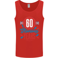Glorious 60 Years 60th Birthday Union Jack Flag Mens Vest Tank Top Red