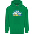 Go Back Its a Trap Funny Evolution Dinosaurs Childrens Kids Hoodie Irish Green