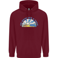 Go Back Its a Trap Funny Evolution Dinosaurs Childrens Kids Hoodie Maroon