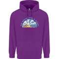 Go Back Its a Trap Funny Evolution Dinosaurs Childrens Kids Hoodie Purple